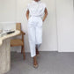 Modischer Jumpsuit mit hohem Kragen, ärmellos und Taillenbetonung💖Kostenloser Versand💖