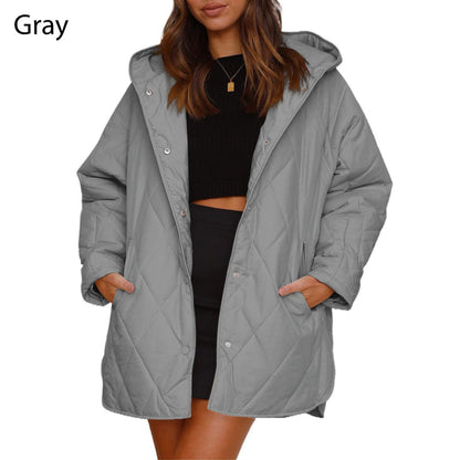 60%Rabatt🔥 Trendige leichte Steppjacke mit Kapuze für Damen im Winter⚡Kostenloser Versand