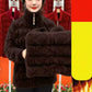 Neue dicke Winterjacke mit langem Ärmel