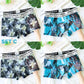 Ultradünne Boxershorts aus bedrucktem Eisseidennetz für Herren
