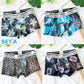 Ultradünne Boxershorts aus bedrucktem Eisseidennetz für Herren