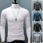 🎅49% RABATT🎅Thermo-T-Shirt aus Baumwolle mit hohem Halsausschnitt