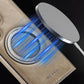 Magnetische PU-Lederhülle mit 360° drehbarer Halterung für die Galaxy S23-24-Serie