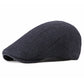 Unisex Winter Vintage verstellbare reine Farbe Kappe