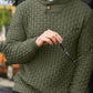 💜 LETZTER TAG DER AKTION – 30 % RABATT 💜Herren Pullover mit strukturiertem Stehkragen