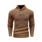 💜 LETZTER TAG DER AKTION – 30 % RABATT 💜Herren Pullover mit strukturiertem Stehkragen