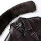 Herren Winter Lederjacke mit Plüschfutter【Kostenloser Versand】