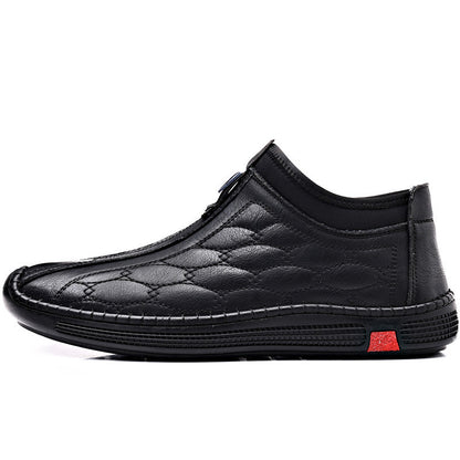 Men's Retro Warm Thickened Slip-On Ankle Shoes