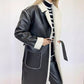 ❄️Winter-Specials❄️ Stilvoller Reversmantel mit Gürtel für Damen