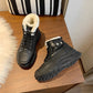 Wasserdichte, warme Outdoor-Stiefeletten für Damen mit Schnürung