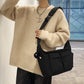 Messenger-Tasche aus Canvas mit großem Fassungsvermögen