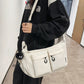 Messenger-Tasche aus Canvas mit großem Fassungsvermögen