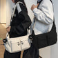Messenger-Tasche aus Canvas mit großem Fassungsvermögen