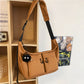 Messenger-Tasche aus Canvas mit großem Fassungsvermögen