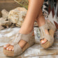 25 neue korrigierende Keil-Sandalen mit offener Spitze für Frauen🌸🌸