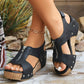 25 neue korrigierende Keil-Sandalen mit offener Spitze für Frauen🌸🌸