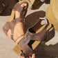 25 neue korrigierende Keil-Sandalen mit offener Spitze für Frauen🌸🌸