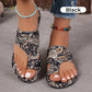 ⏳Begrenzte Zeit 50% Rabatt🩴Leichte orthopädische flache Sandalen für Damen🎨Vintage und Moderne kombiniert