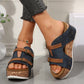 Modische Plateau-Sandalen mit Keilabsatz für Damen🔥🔥