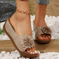 ⏳Begrenzte Zeit 50% Rabatt💥Damen Comfort Flower Slip-On Sandalen