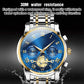Luxusdesign Dodecagon Quartz Watch Neues multifunktionales Männer -Armbanduhr