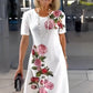🌸spring -Specials💐 Rose Bloom Kurzarmedkleid