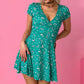 Women's Fashion Bedrucktes Kleid mit V-Ausschnitt👗 Frühling neues Produkt Promotion-49% OFF