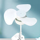 Tragbarer, leiser Ventilator mit Ein-Knopf-Schalter