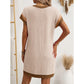 Damen T-Shirt A-Linie Minikleid