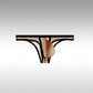 Sexy, bequemer, transparenter, ultradünner Herren-Mesh-Slip mit niedrigem Bund aus Eisseide