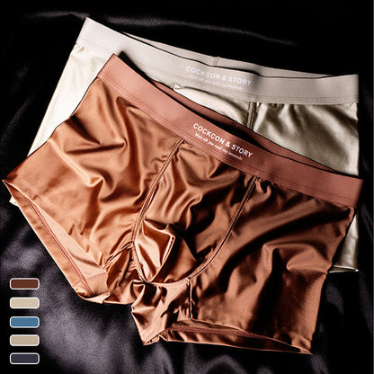 Satin Ice Silk Slips für Männer