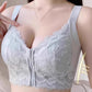Bequemer Haltungs-BH für Damen mit Frontverschluss und Spitzen-Design