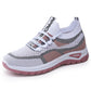 📢🎉👟 Damen Laufschuhe mit Schnürung – Atmungsaktives Mesh – Gepolsterte Sohle – Rutschfest & Leicht – Für Sport & Freizeit