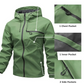 Herren Outdoor-Sportjacke einfarbig