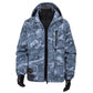 Herren-Kapuzenjacke mit Camouflage-Muster und mehreren Taschen【Kostenloser Versand】