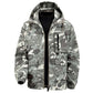 Herren-Kapuzenjacke mit Camouflage-Muster und mehreren Taschen【Kostenloser Versand】