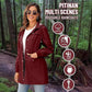 Damen wasserdichte Jacke mit Kapuze
