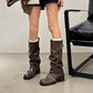 Lässige, modische lange Stiefel für Damen