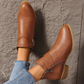 Bequeme Stiefeletten mit klobigem Absatz für Damen