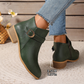 Bequeme Stiefeletten mit klobigem Absatz für Damen
