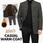 📢📢60% RABATT!!! Lässiger warmer Herren-Kurzmantel