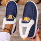 Bequeme Slipper für Damen mit Kunstfellfutter