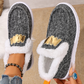 Bequeme Slipper für Damen mit Kunstfellfutter