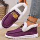 Bequeme Slipper für Damen mit Kunstfellfutter