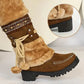Süße synthetische Pelz-Schneestiefel für Damen【Kostenlose Lieferung】