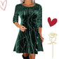 💖💖Elegantes Pailletten-A-Linien-Kleid🔥Kauf 2 Artikel versandkostenfrei🔥