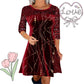 💖💖Elegantes Pailletten-A-Linien-Kleid🔥Kauf 2 Artikel versandkostenfrei🔥