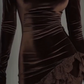💃✨Elegantes asymmetrisches Kleid mit Spitzenbesatz für Damen | Komfortabel und stilvoll
