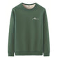 Herren-Sweatshirt mit Rundhalsausschnitt und Thermofutter