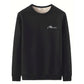 Herren-Sweatshirt mit Rundhalsausschnitt und Thermofutter